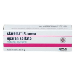 Clarema
1% crema
eparan solfato
medicinale equivalente
tubo da 30 g
