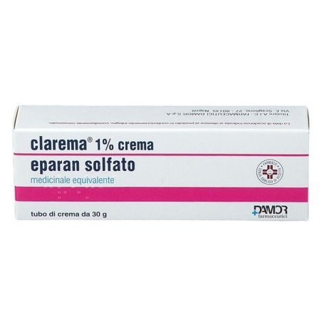 Clarema
1% crema
eparan solfato
medicinale equivalente
tubo da 30 g