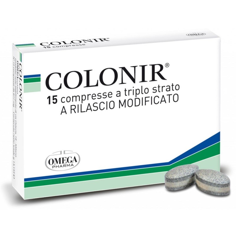 Colonir
scatola da 15 compresse a triplo strato a rilascio modificato