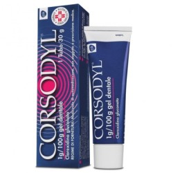 Corsodyl  gel dentale Indicato per la disinfettante del cavo orale.