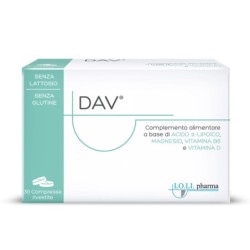 DAV
integratore alimentare a base di acido ­α-lipoico, magnesio e vitamina B6