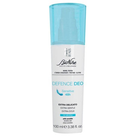 BioNike
Defence deo
sensitive 48h
extra delicato, pelle sensibile.