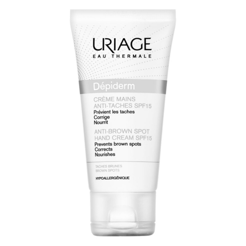 Uriage
Dépiderm
crema mani anti-macchie
tubetto da 50 ml
