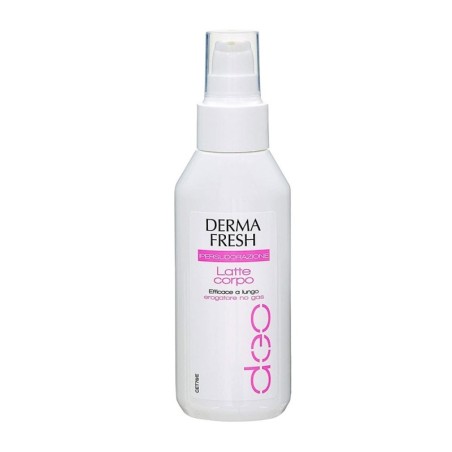 Derma fresh
deo
ipersudorazione
latte corpo
deodorante efficace e fresco, erogatore no gas