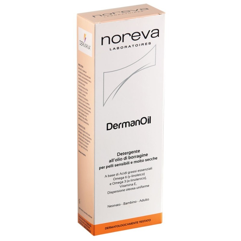 Dermanoil
Detergente all'olio di borragine per pelli sensibili e molto secche