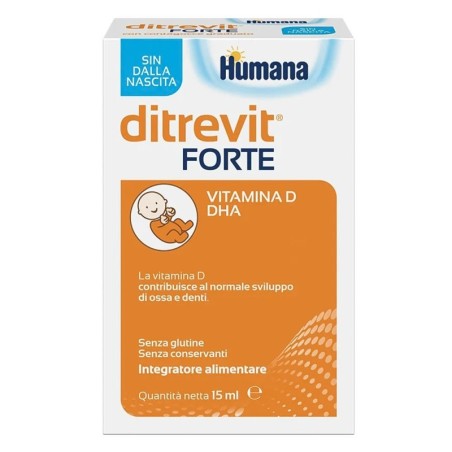 La vitamina D contribuisce al normale sviluppo di ossa e denti, sin dalla nascita.