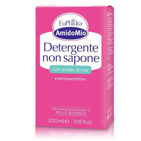 EuPhidra
AmidoMio
detergente non sapone, con amido di riso
dermoprotettivo