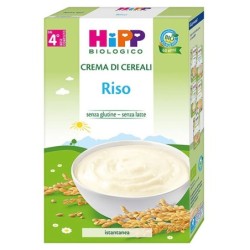 Hipp biologico
crema di cereali
Riso
senza glutine | senza latte
scatola da 200 g