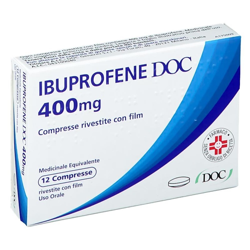 doc
Ibuprofene
400 mg compresse rivestite con film
medicinale equivalente