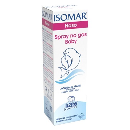 Isomar
baby spray
Naso
Acqua di mare isotonica del parco marino delle cinque terre