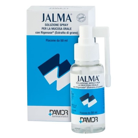 Jalma
soluzione spray per la mucosa orale
con Rigenase® (estratto di grano)