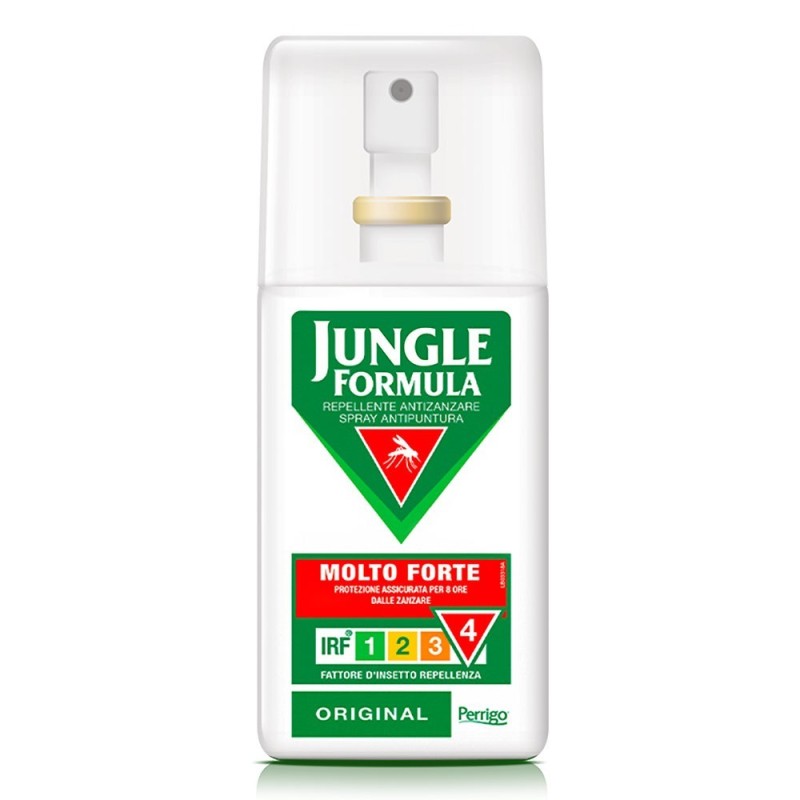 ungle
Formula
molto forte
repellente antizanzare spray antipuntura