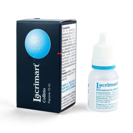 Lacrimart
collirio
Prodotto per la lubrificazione degli occhi
flaconcino 10 ml