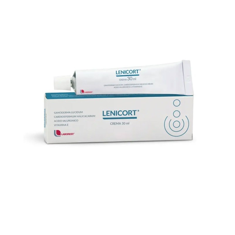 Crema Lenicort 30 ml útil en el tratamiento del picor y ardor superficial.