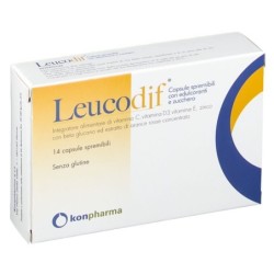 Leucodif
senza glutine, con edulcoranti e zucchero
scatola da 14 capsule spremibili