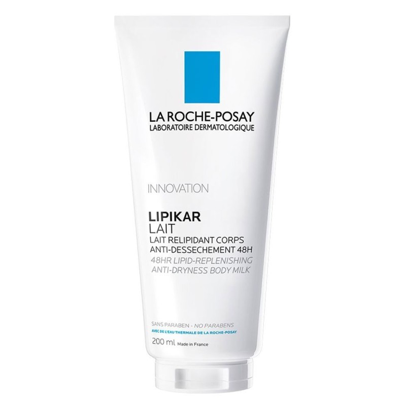 La roche Posay
Lipikar
Lait
48 ore di idratazione e trattamento anti-secchezza
tubo da 200 ml