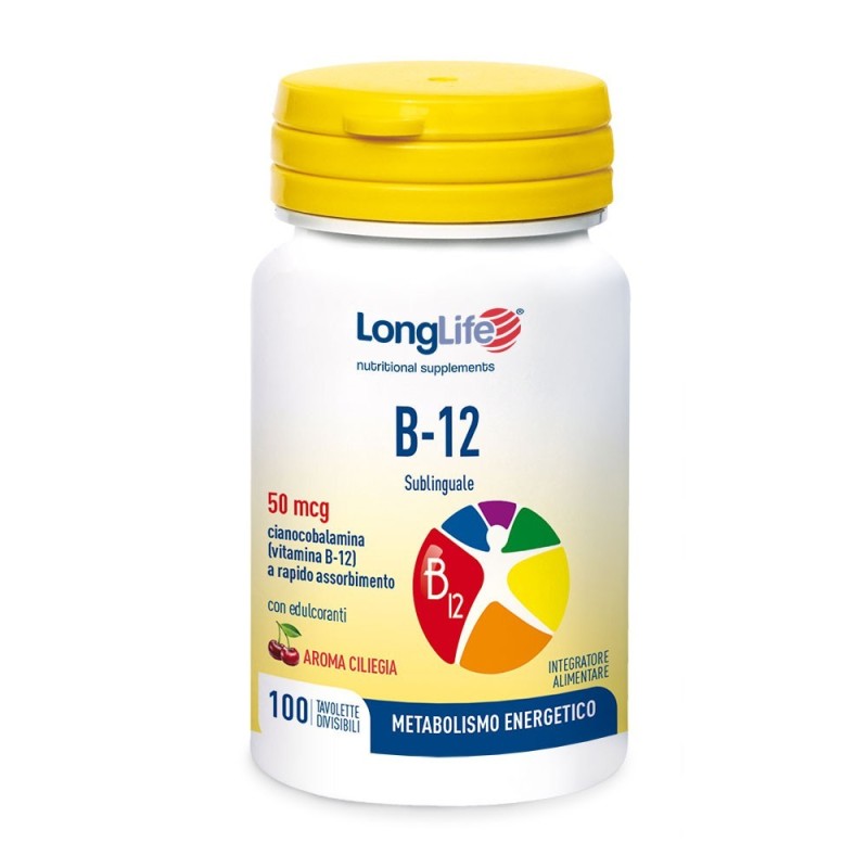 Longlife B-12 100 comprimidos