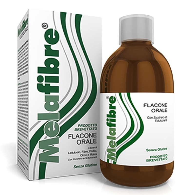 Melafibre
con zucchero ed edulcoranti
senza glutine
flacone da 300 ml