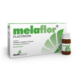 Melaflor
flaconcini
a base di probiotici, prebiotici  Vitamine
con zuccheri ed edulcoranti, senza glutine