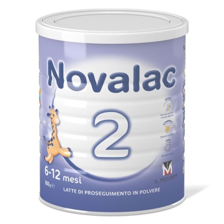 Novalac 2
latte in polvere di proseguimento
6-12 mesi
barattolo da 800 g