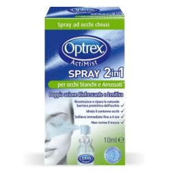 Optrex
actimist
spray 2in1
per occhi stanchi e arrossati
doppia azione rinfrescante e lenitiva