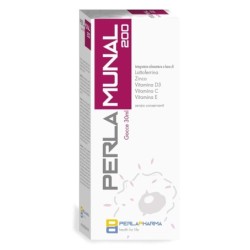 Perlamunal 200
gocce
Integratore alimentare a base di lattoferrina, zinco, vitamina D3, vitamina C, Vitamina E