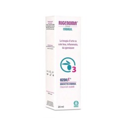 Erbagil
Rigenoma
La terapia d'urto cute lesa, infiammata, da igienizzare
OzoilE (ozonidi stabili)
flacone spray da 20 ml