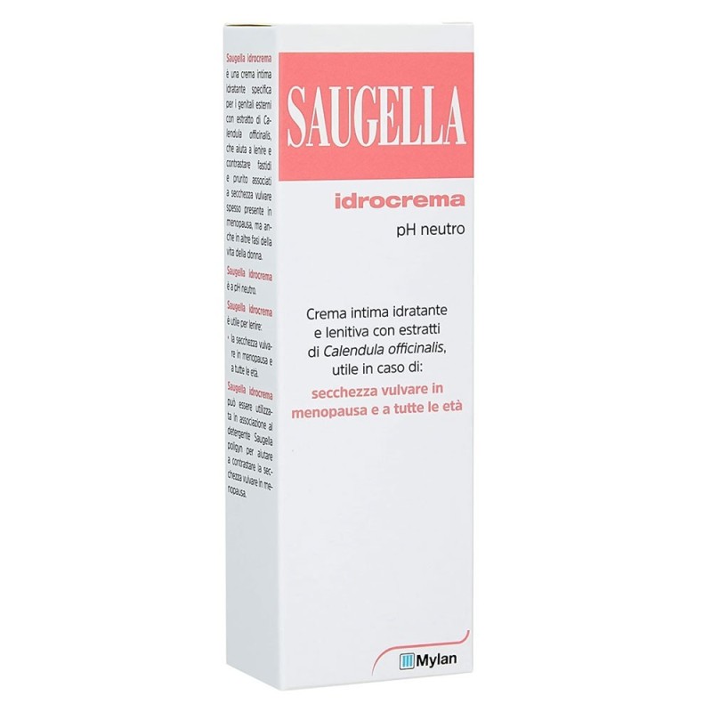 Saugella
idrocrema
pH neutro (7.0)
crema intima idratante e lenitiva