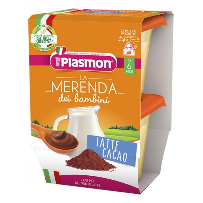 Plasmon
La merenda
dei bambini
latte e cacao
da 6 mesi