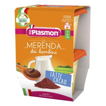 Plasmon
La merenda
dei bambini
latte e cacao
da 6 mesi