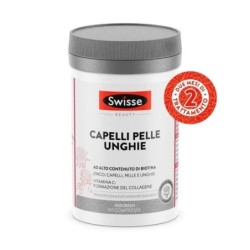 Swisse Beauty cheveux peau ongles 60 comprimés contribue au maintien de cheveux, de peau et d'ongles sains