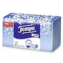 Tempo
fazzoletti 4 veli
cotton touch
box da 80 pezzi