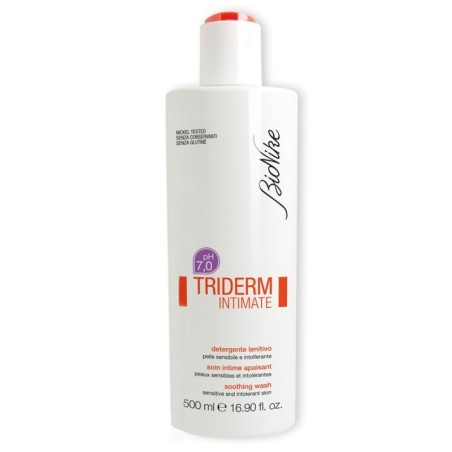 BioNike
Triderm intimate
detergente lenitivo pH 7,0
pelle sensibile e intollerante