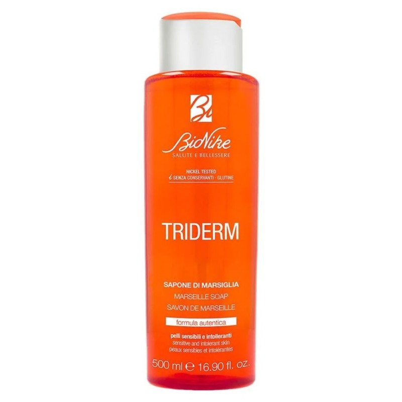 BioNike
Triderm
sapone di marsiglia liquido
pelle sensibile e intollerante