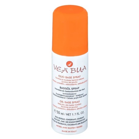 Vea bua
olio base spray
favorisce la funzione barriera cutanea lenitivo prurito, idratante