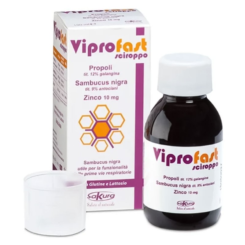 Viprofast sciroppo 100ml bottle