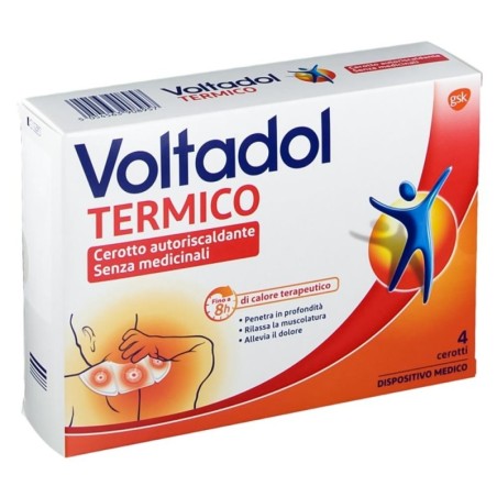 Voltadol
termico
cerotto autoriscaldante senza medicinale
fino a 8 di calore terapeutico