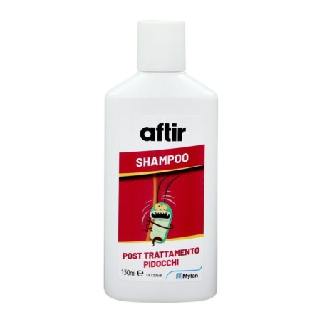 Aftir
shampoo
post trattamento pidocchi
azione lenitiva | rimuove il trattamento antipediculosi | capelli morbidi e lucidi