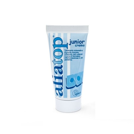 Aliatop
junior crema
Trattamento sintomatico di prurito, bruciore, irritazione