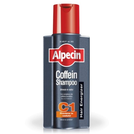 Alpecin
shampoo alla caffeina
hair energizer C1
stimola le radici, previene la caduta