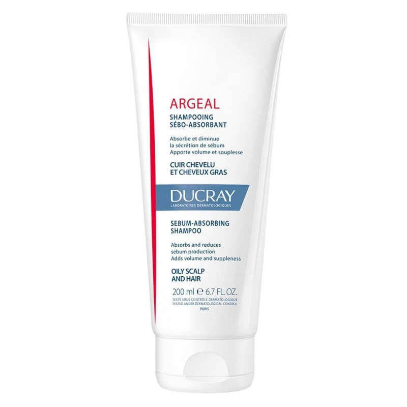 Ducray
Argeal
shampoo trattante sebo-assorbente
per capelli grassi