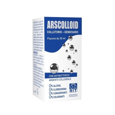 Arscolloid
collutorio - gengivario
con antibatterico - argento colloidale