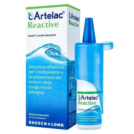 Artelac
reactive
Soluzione oftalmica per il trattamento e la prevenzione dei sintomi della congiuntivite allergica