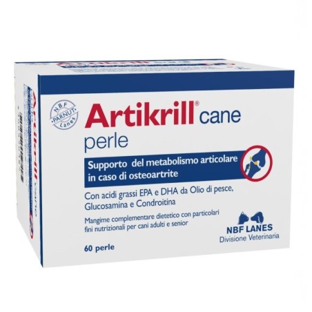 Artikrill
cane
Supporto del metabolismo articolare in caso di osteoartrite