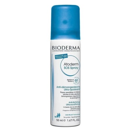 Bioderma
Atoderm
sos spray
efficace fino a 6 ore
bomboletta spray da 50 ml