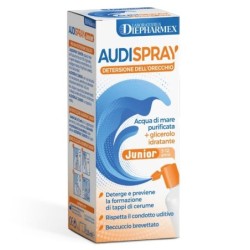 Audispray
junior 3-12
detersione dell'orecchio
acqua di mare purificata + glicerolo idratante
