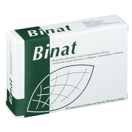 Binat
30 compresse rivestite con film da 550 mg in blister