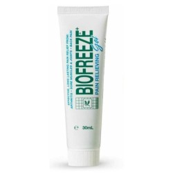 Biofreeze
raffredda il dolore
gel antidolorifico a lunga durata
tubo da 110 g