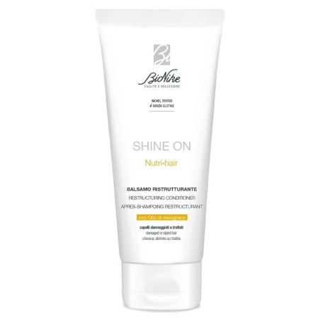 BioNike
shine on
nutri hair
balsamo ristrutturante
con olio di melograno