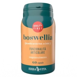 Erba Vita
Boswellia
funzionalità articolare
barattolo 60 capsule da 400 mg
